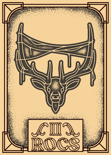 Card of a Giant Elk